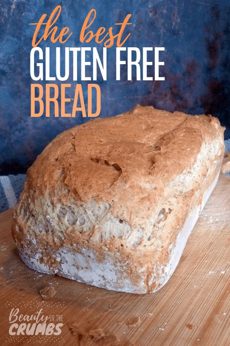 A reliable gluten free bread recipe that is delicious, soft, bendable, and doesn't have to be warmed up to be good. This sandwich bread is full of healthy protein and fiber. It also is a pretty cheap gluten-free bread, coming in under $2 a loaf. #glutenfreebreadrecipe #glutenfreebread #healthyfood #dairyfreebread Gluten Free Bread Recipe Easy, Gluten Free Sandwich, Keto Brood, Gluten Free Bread Recipe, Gluten Free Bread Machine, Homemade Gluten Free Bread, Gluten Free Sandwich Bread, Best Gluten Free Bread, Keto Bread Recipe