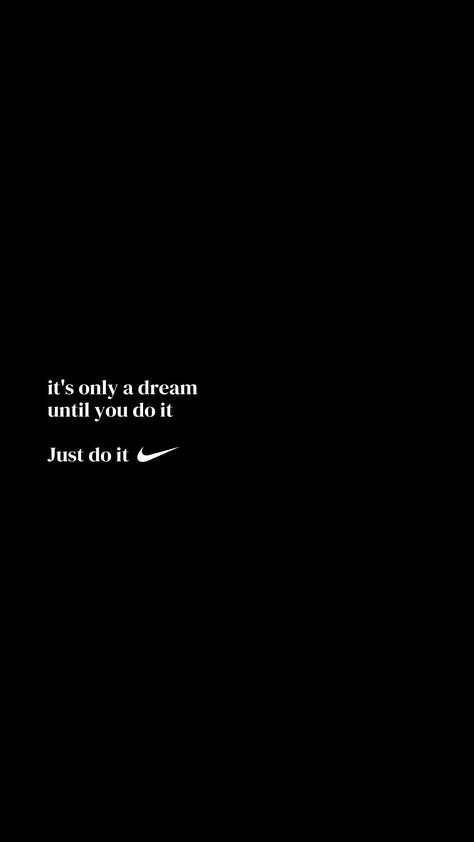 Nike Inspirational Quotes, Nike Running Quotes, Do It Wallpaper, Fitness Wallpaper Iphone, Motivational Wallpaper Iphone, Basketball Quotes Inspirational, It Wallpaper, Just Do It Wallpapers, Athlete Quotes