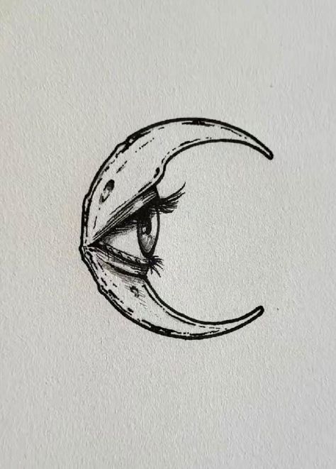 Black And Grey Spooky Tattoo, Small Alternative Tattoo Ideas, Dark Edgy Tattoo Ideas, Small Creepy Tattoo Ideas, Tortured Soul Tattoo, Witchy Line Tattoo, Witch Circle Tattoo, Spooky Linework Tattoo, Small Negative Space Tattoo