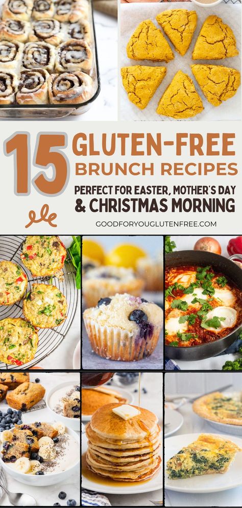 Gluten Free Christmas Brunch, Gluten Free Christmas Breakfast, Lemon Blueberry Muffins Recipe, Gluten Free Brunch Recipes, Gluten Free Quiche, Gluten Free Brunch, Celiac Recipes, Yogurt Bowls, French Toast Casserole Recipes