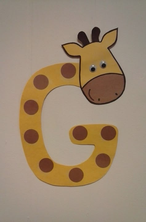 Preschool letter G  //  G is for Giraffe Letter G Animal Craft, Letter G For Kindergarten, G Letter Craft Preschool, Letter G Giraffe Craft, G Letter Crafts For Preschool, Preschool Giraffe Activities, Letter G Activities For Preschool Crafts, G Is For Giraffe Craft, G Art For Preschool