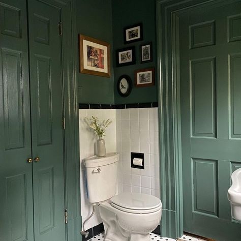 Rocky River SW 6215 - Green Paint Color - Sherwin-Williams Riverway Sherwin Williams Cabinets, Rocky River Paint, Sw Rocky River, Sherwin Williams Rocky River, Rocky River Sherwin Williams, Rosemary Sw, Homburg Gray, Shower Styles, Shutter Paint Colors