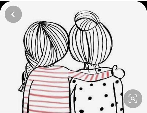 Drawings Of Friends, Pola Sulam, 자수 디자인, Cute Easy Drawings, Line Art Drawings, Doodle Drawings, Art Drawings Simple, Embroidery Art, Doodle Art