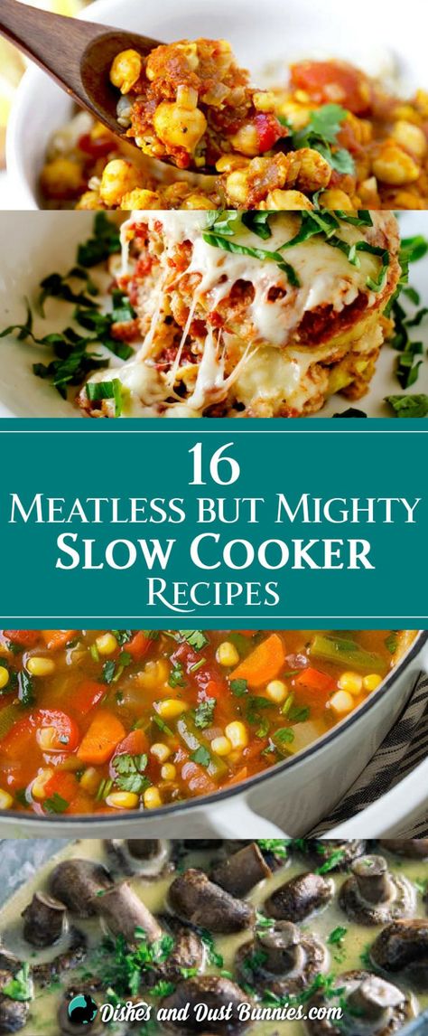 Meatless Slow Cooker Recipes, Wonderbag Recipes, Meatless Protein, Lent Meals, Vegan Crockpot Recipes, Vegan Slow Cooker Recipes, Vegetarian Slow Cooker Recipes, Vegan Crockpot, Vegan Slow Cooker