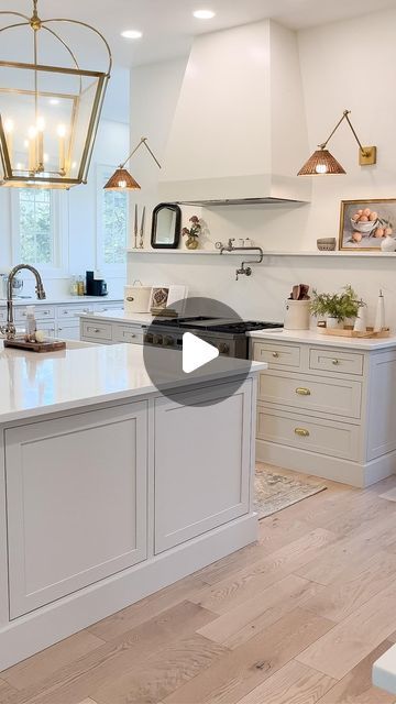 Anna Mae Kitts on Instagram: "Save this for later🤍 

My most FAQ—what is the color of your cabinets? The color is Benjamin Moore Baby Fawn! (full strength) It’s the perfect putty grey! @benjaminmoore 

✨Like, Comment, and Follow @ anna.mae.kitts for more home inspiration. ✨

#benjaminmoore #kitchen #kitchendesign #kitchendecor #kitcheninspiration #kitchenideas #cabinets #cabinet #adhouseplans #14679rk #newbuild #newbuildhome #interior #color #paint" Benjamin Moore Baby Fawn Cabinets, Baby Fawn Cabinets, Flooring Inspiration, Kitchen Reno, White Kitchen Cabinets, Benjamin Moore, Kitchen Cabinet Design, Kitchen Colors, New Builds