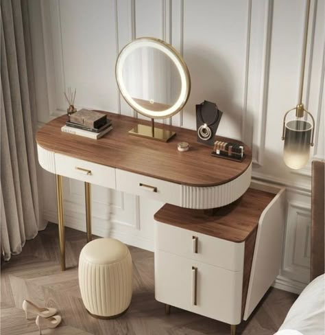 Dressing Table Design Modern, Dressing Table Modern, Dressing Table Decor, Dressing Table Design, Sofa Bed Design, Bedroom Dressing Table, Tiny House Decor, Makeup Table, Table Designs