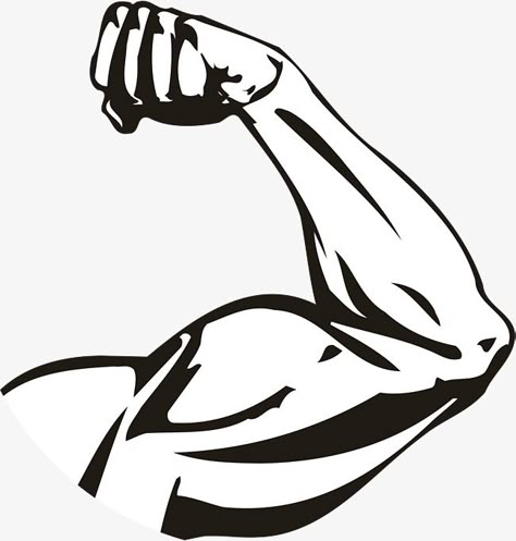 Muscle Clipart, Arm Picture, Drawing Transparent, Bodybuilding Logo, Handyman Logo, Drawing Arms, Arm Drawing, Strong Arm, Scary Drawings