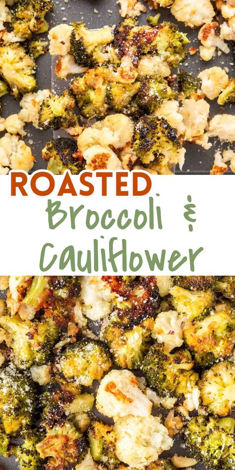 What To Do With Broccoli And Cauliflower, Broccoli And Cauliflower In Oven, Best Roasted Broccoli And Cauliflower, Roast Cauliflower And Broccoli, Broccoli Cauliflower Carrots Side Dishes, Cooked Broccoli And Cauliflower, How To Cook Broccoli And Cauliflower, Roasted Broccoli Cauliflower And Carrots, Oven Roasted Broccoli And Cauliflower