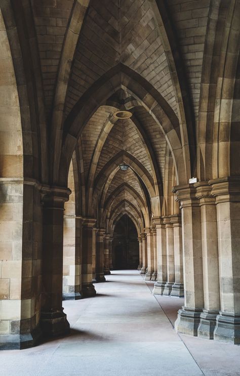 Glasgow Caledonian University, Old University Aesthetic, Oxford Architecture, Meet Me In The Hallway, University Of Glasgow, Harry Styles Songs, Hogwarts Aesthetic, Scotland Uk, The Cloisters