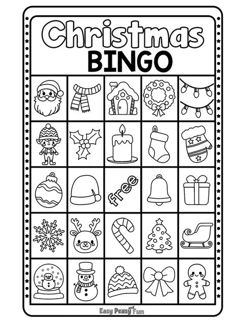 These free printable Christmas bingo cards will liven up your holiday party, family night, or classroom party. Just print the PDF's and play! Holiday Bingo For Kids Free Printable, Kids Christmas Bingo Free Printable, Family Bingo Free Printable, Christmas Bingo Cards Free Printable, Holiday Bingo Printable Free, Free Christmas Bingo Printable, Christmas Class Games, Christian Games For Youth, Christmas Bingo Printable Free