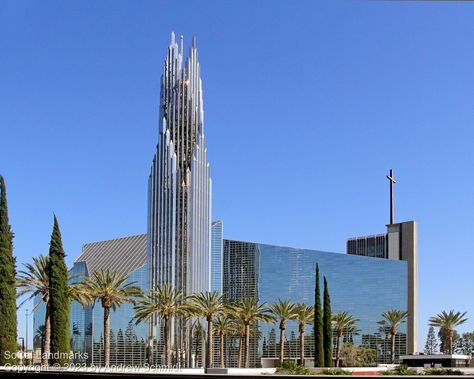 Crystal Cathedral, Ca History, Philip Johnson, Pritzker Prize, Garden Grove, 4 Images, Cathedral Church, Photography Projects, Orange County