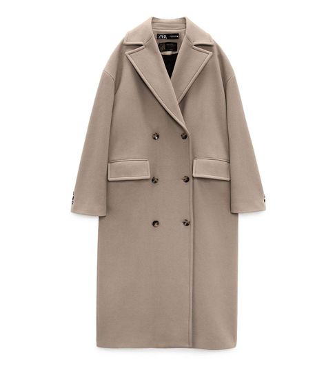 9 Expensive-Looking Outfits We're Wearing in 2022 | Who What Wear UK Zara Wool Coat, Lapel Collar Coat, Oversized Wool Coat, Tailoring Jeans, Zara Portugal, Monochromatic Outfit, Zara Coat, Longline Coat, Tailored Coat