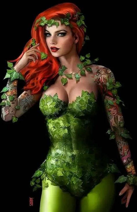 Poison Ivy Icons, Halloween Poison Ivy, Jessica Rabbit Halloween, Ivy Halloween Costume, Poison Ivy Halloween, Poison Ivy Halloween Costume, Honey Images, Poison Ivy Costume, Rabbit Halloween