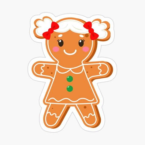 Gingerbread Man Coloring Page, Girl Gingerbread, Gingerbread Men Cookies, Christmas Gift Ideas For Family, Gingerbread Family, Cookie Boxes, Family Stickers, Christmas Craft Projects, Funny Christmas Tshirts