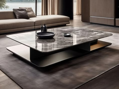 Rectangular low marble coffee table WE-087 by Wayne Enterprises Home Collection Granite Furniture, Centre Table Design, Wayne Enterprises, Furniture Coffee Table, Center Tables, Low Coffee Table, Dining Table Accessories, Stone Coffee Table, Building Furniture