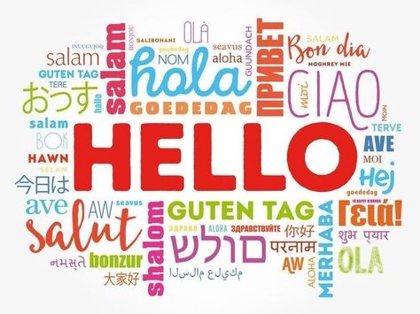 World Hello Day, Words In Different Languages, Hello Word, Thanksgiving Happy, Learn Languages, Camp Crafts, Freelance Marketing, Money Savers, Freelance Jobs