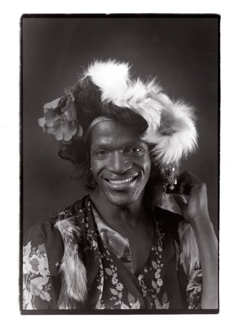 Marsha P Johnson, Queer History, P Johnson, Lgbt History, Pride Art, Black Femininity, Studio Portrait, Black Characters, My Culture