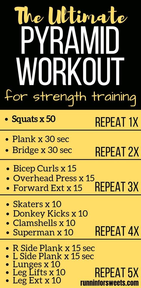 Pyramid Training, Pyramid Workout, Ultimate Workout, Strength Training Workouts, Crossfit Workouts, Total Body Workout, Work Outs, Strength Workout, I Work Out