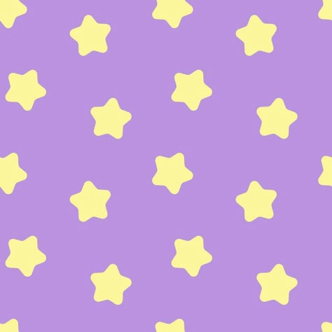 Seamless background with yellow stars pattern on pastel purple background. Print Patterns Simple, Pastel Purple And Yellow Aesthetic, Light Purple And Yellow Aesthetic, Purple And Yellow Aesthetic Pastel, Aster Arcadia Wallpapers, Iphone Xs Wallpaper Aesthetic, Purple Cute Background, Yellow Wedding Nails, Purple Aesthetic Pattern