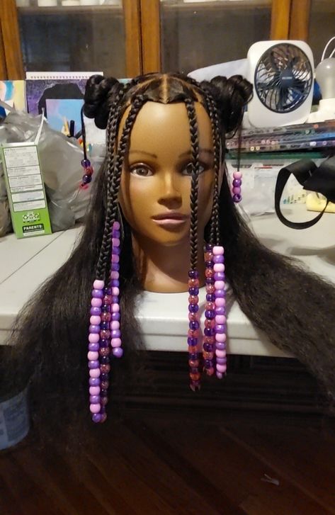 Mannequin Doll Head Hairstyles, Mannequin Hair Ideas, Manikin Head Hairstyles, Manican Head Hairstyles, Cute Hairstyles For Mannequin Heads, Hair Styles For Mannequin Heads, Braids On Mannequin Head, Hair Mannequin Hairstyles, Maniquin Head Hairstyle