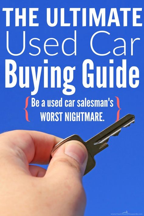 Buying A Used Car, Fred Durst, Carson Daly, Car Buying Guide, Car Salesman, Buy A Car, Buy Used Cars, Car Guide, Car Payment