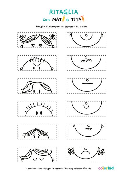 Make A Face Activity For Kids, My Emotions Preschool Activities, Emotions Crafts For Preschoolers, Emotions Worksheet Preschool, Emotions Activities Preschool, Emotion Activities For Preschool, Emotions Worksheets For Kids, Emotions Preschool Activities, Emotions Worksheet