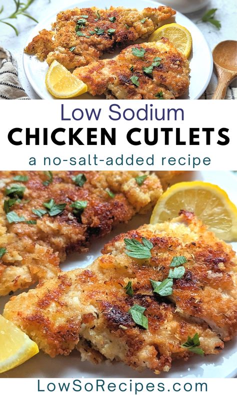 Low Sodium Chicken Breast Recipes, Low Sodium Dinners, Easy Low Sodium Recipes, Low Sodium Recipes Heart, Chicken Recipes Instant Pot, Low Sodium Foods, Sodium Foods, Heart Healthy Recipes Low Sodium, Low Sodium Meals