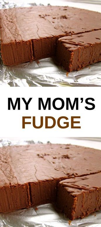 My Mom’s Fudge Homemade Fudge Recipes, Fudge Recipes Chocolate, Cookies Homemade, Fudge Recipes Easy, Marshmallow Cream, Square Pan, Homemade Fudge, Chocolate Fudge Cake, Marshmallow Creme