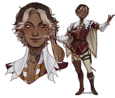 ell. s🌙 | wren 🪶 • entertainer • bard/fae warlock going to be posting my bg3/dnd ocs here bc i have a bunch of stuff for them. here’s my cringefail... | Instagram Dnd Nonbinary, Fae Warlock, Dnd Warlock Art, Bard Dnd Art, Cleric Dnd Art, Dnd Bard Character Design, Bard Dnd Character Design, Blood Sorcerer, Bard Character Design