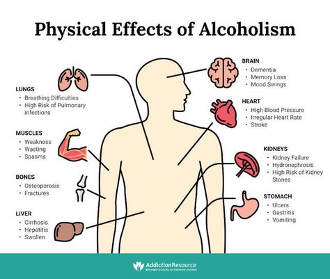 Body Worksheet, Dangers Of Alcohol, Alcohol Side Effects, Negative Effects Of Alcohol, Alcohol Use Disorder, Body Diagram, Effects Of Alcohol, Stomach Ulcers, Quit Drinking