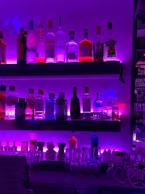 #drinks #club Club Room Aesthetic, Club Asethic Picture, Neon Nightclub Aesthetic, Bar Night Club Drinks, Night Club Drinks, Purple Club Aesthetic, Male Strip Club Aesthetic, Club Owner Aesthetic, 80s Club Aesthetic