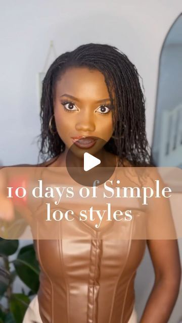 LocNationThe Movement on Instagram: "⭐️⭐️⭐️⭐️• @eat.love.locs 👀Watch me use a curling wand on my Microlocs for the first time! 🪄 

10 days of simple loc styles ✨Day 5 of 10✨ 

Would you use a curling wand for quick curls on your locs? 

•
•
•
•
•
•
•
•
•
•
•
•
•
•
•
•#locstylesforwomen #womenwithlocs #locstyles #locsofinstagram #loccommunity #4clocs #microlocsjourney #microlocs #microlocslondon #sisterlocks #locnation #locgang #loclove #loclivin #locqueen #locupdo #sisterlockstyles #curlylocs #naturalhairstyles #longlocs #loclife #locgoals #microlocstyles #locdqueen #thicklocs #melaninpoppin #blackgirlmagic 
 #blackgirlhairstyles" Formal Microloc Styles, Mirco Locs Hairstyles For Women, Micro Loc Styles For Short Hair, Beginner Microloc Styles, Micro Loc Hairstyles For Women, Style Microlocs, Styling Micro Locs, Styling Sisterlocks, Quick Loc Styles Simple