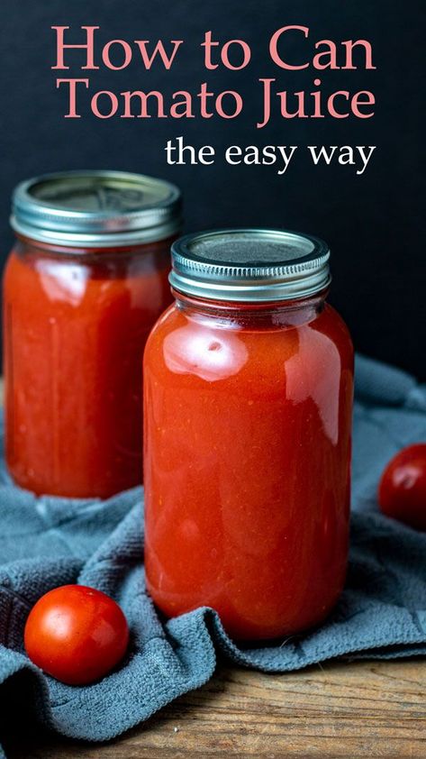 Canning Tomato Juice Water Bath, Tomatoe Juice Canned, Homemade Tomato Juice For Canning, Canning Juice From Juicer, Making Tomato Juice From Fresh Tomatoes, Tomato Juice With Juicer, How To Make Fresh Tomato Juice, Juicing Tomatoes In Juicer, How To Make Tomato Juice At Home