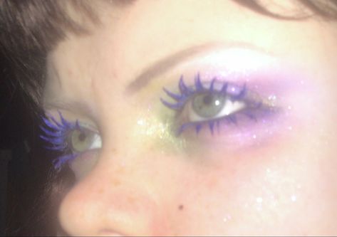 Star Fairy Aesthetic, Midsummer Nights Dream Make Up, The Last Unicorn Makeup, Ursala Makeup, Whimsical Eye Makeup, Whimsical Makeup Fairies, Twilight Sparkle Makeup, Whimsical Makeup Looks, Unique Makeup Looks Creative