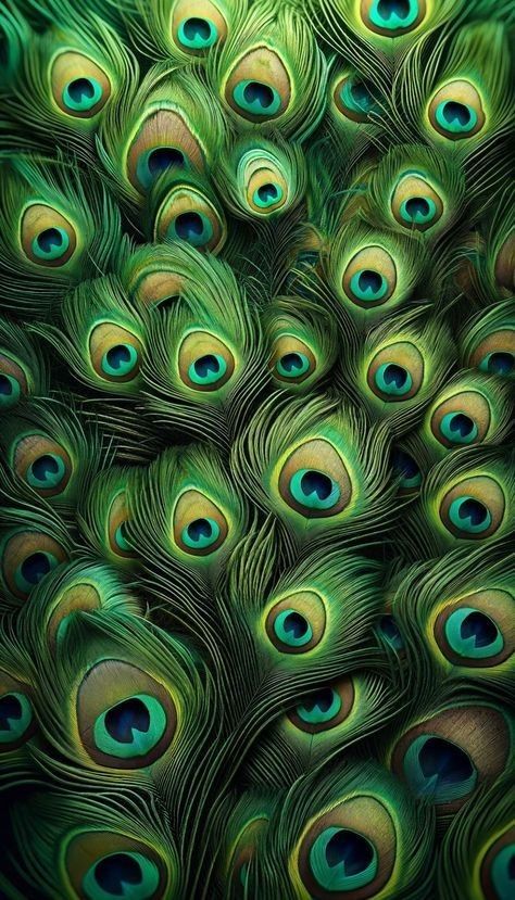 Peacock Feather Background Wallpapers, Krishna Feather Wallpaper, Mayilpeeli Wallpaper, Peacock Feather Aesthetic, Themes For Mobile Phone, Peacock Feather Background, Mor Pankh Background, Green Aesthetic Phone, Peacock Background