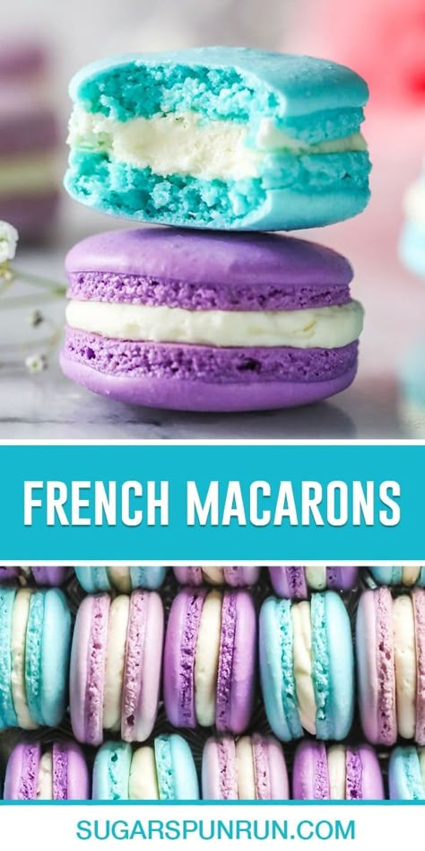 A straightforward French macaron recipe designed to set you up for success in your own kitchen. Includes detailed photos and video tutorial. French Macaron Recipe, French Macaroon Recipes, French Macarons Recipe, Macaron Recipes, Macaron Cookies, French Macaroons, French Macaron, Macaroon Recipes, Best Baking Recipes