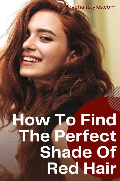 How To Find The Perfect Shade Of Red Hair For Your Skin Tone ❤ Red hair is really cool, but it’s very important to choose the right shade for your complexion ❤ #lovehairstyles #hair #hairstyles #haircolor #redhair Easy Red Hair Color, Auburn Hair Color Fair Skin, Red Hair For Cool Undertones, Red Hair Color For Cool Skin Tones, What To Wear With Red Hair, From Brown To Red Hair, Red Hair Olive Skin Tone, Golden Red Hair Color, Red Hair For Olive Skin Tone