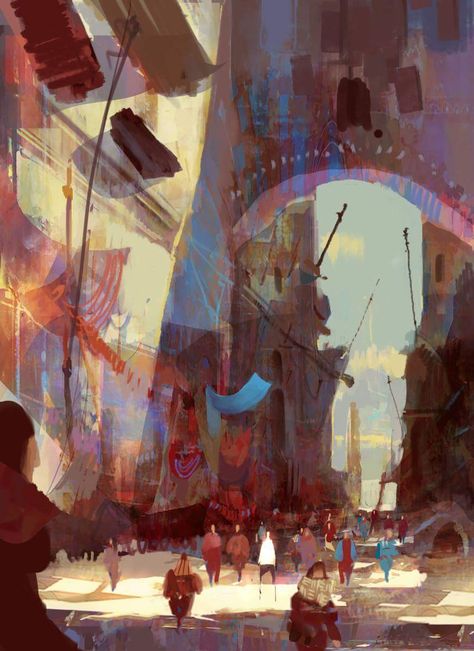 Middle East Concept Art, Mediterranean City Concept Art, Desert Market Concept Art, Lighting Concept Art, Afrofantasy City, Bazaar Concept Art, Asian Concept Art, Festival Concept Art, Medieval Castle Concept Art