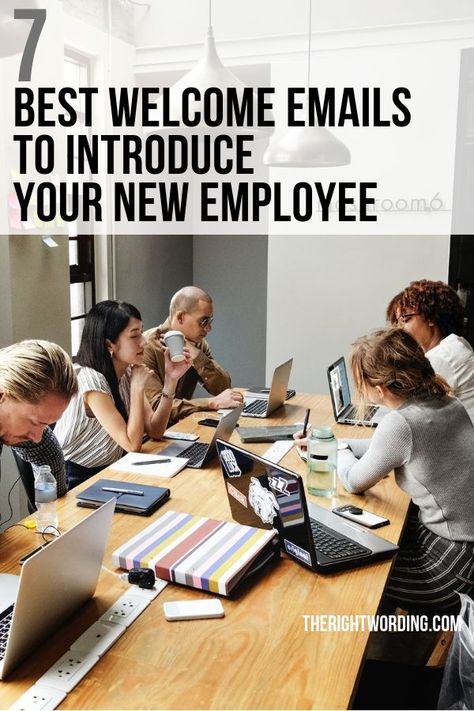 Feb 20, 2019 - Make your new staff member feel welcome by engaging them from day one. Take a cue from the best email samples on how to write a great new employee introduction. From on-boarding to training to work culture acclimation, you’ll want your new hire to feel comfortable and ready to contribute to the company’s goals. Sending […] Read more... Welcome New Employee, Onboarding New Employees, New Employee Orientation, Motivate Employees, Best Employee, Improve Employee Engagement, Good Leadership Skills, Welcome New Members, Writing Introductions