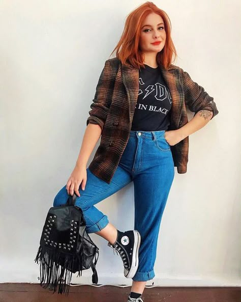 Nashville Edgy Outfits, Grunge Look Outfits, Edgy Outfits Midsize, Casual Alternative Outfits Plus Size, Alternative Fashion Midsize, Casual Edgy Outfits Plus Size, Midsize Edgy Outfits, Midsize Alternative Fashion, Fashion Inspo Outfits Plus Size