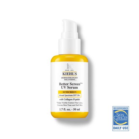 Up Your Sunscreen Game - SPF 50+ with Collagen Peptide - Kiehl's Uv Sunscreen, Bad Acne, Facial Sunscreen, Skin Therapy, Sunscreen Spf 50, Improve Skin Tone, Protector Solar, Skin Radiance, Skin Care Kit