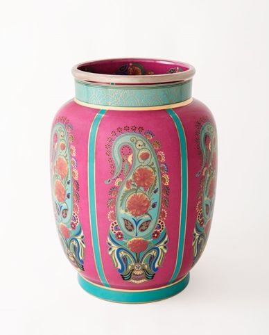 Good Earth India, Indian Colours, India Inspired, Indian Gifts, Indian Patterns, Good Earth, India Colors, Design Guidelines, Pink Vase