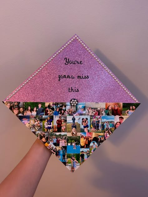 Funny Graduation Cap Decoration, Senior Vision Board, Funny Grad Cap Ideas, Senior Cap Ideas, Senior Caps, Grad Cap Decor, Grad Cap Design, Senior Year Diy, Graduation Things