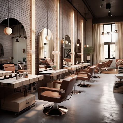 Scandinavian Hair Salon, Hair Salon Interior Design Luxury, Trichology Hair, Saloon Interiors, Scandinavian Hair, Salon Vision Board, Hair Salon Interior Design, Hair Saloon, Saloon Ideas