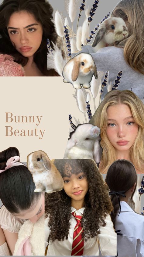 Bunny Face Type, Bunny Beauty, Bunny Face, Beauty