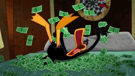 Money Money Animation, Animiertes Gif, Looney Tunes Show, Looney Tunes Cartoons, Daffy Duck, Anime Wolf, Cartoon Memes, Cartoon Gifs, Old Cartoons