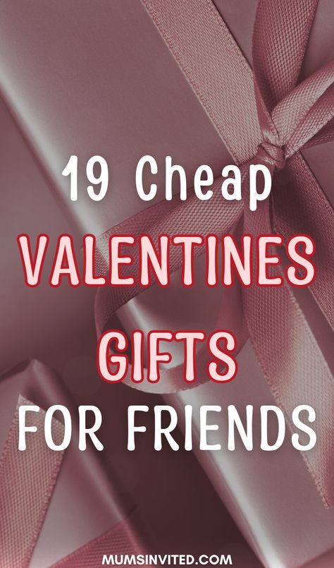 Get inspired by these easy, last minute Valentines gifts for friends or your bff. They are simple but creative galentines gifts to add to a homemade DIY galentine basket that your friends will love. You will find loads of small Galentine's day ideas for her here. Discover cute things to get your bestie for a girlfriend Vday celebration. Happy Galentines Day 2024. Valentines day ideas for friends. Valentines presents for friends. Cute valentine gifts. Small valentines day gifts Cute Things To Get Your Girlfriend Gift Valentines Day, Diy Gifts For Friends Valentines Day, Cute Simple Gifts For Girlfriend, Valentines Day Presents For Friends, Valentines Day Gift Ideas For Bestie, Small Valentines Day Gifts Friends Cute Ideas, Small Things To Add To Gifts, Valentine's Day Gift Ideas For Friends, Small Valentine Gift Ideas