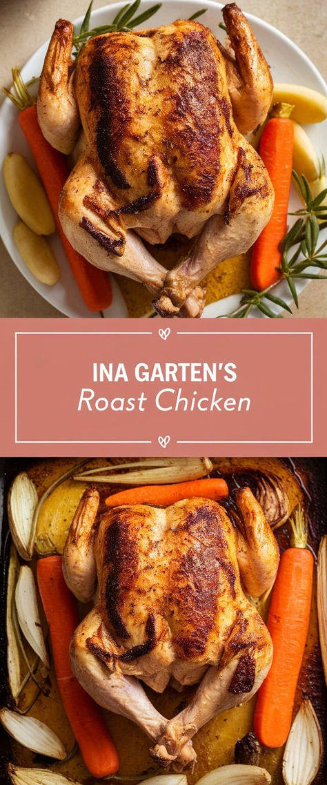 Ina Garden Perfect Roast Chicken, Ina Garten Perfect Roast Chicken, Roast Chicken Ina Garten, Ina Garten Marry Me Chicken, Ina Garten Roasted Chicken Whole, Ina Garten Engagement Chicken, Ina Garten Roasted Chicken, Roast Whole Chicken In Oven, Ina Garten Recipes Chicken