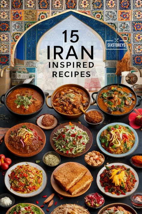 Iran-Inspired Recipes Crockpot Persian Recipes, Iran Food Persian Recipes, Iran Food Recipes, Traditional Syrian Food, Persian Food Traditional, Arabian Food Recipes, Persian Vegan, Iranian Breakfast, Persian Dinner