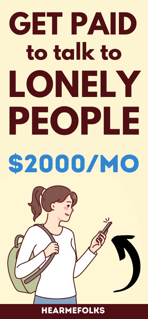 Looking to get paid to talk to lonely people? This article explores the best platforms that pay to talk to strangers and seniors. #getpaidtotalktolonelypeople #getpaidonline #makemoneyonline Funny Websites, Extra Money Jobs, Ways Of Making Money, Iphone Images, Get Paid Online, Freebies By Mail, Easy Online Jobs, Talk To Strangers, Easy Money Online